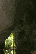 Leaving Barton Creek Cave