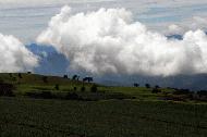 The beautiful mountains of Cartago